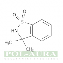 1,2-benzizotiazol, 2,3-dihydro-3,3-dimetylo-, 1,1-ditlenek/ 95% [102362-98-1]