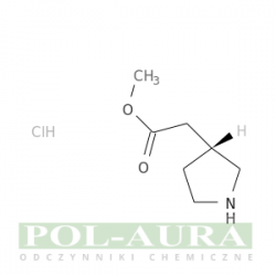 Kwas 3-pirolidynooctowy, ester metylowy, chlorowodorek (1:1), (3r)-/ 98% [1024038-31-0]