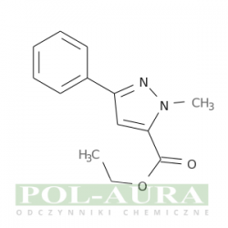 Kwas 1h-pirazolo-5-karboksylowy, 1-metylo-3-fenylo-, ester etylowy/ 95% [10250-63-2]