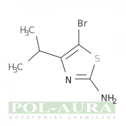 2-tiazolamina, 5-bromo-4-(1-metyloetylo)-/ 98% [1025700-49-5]