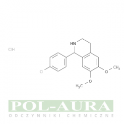 Isoquinoline, 1-(4-chlorophenyl)-1,2,3,4-tetrahydro-6,7-dimethoxy-, hydrochloride (1:1)/ min. 95% [10268-27-6]