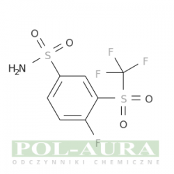 Benzenosulfonamid, 4-fluoro-3-[(trifluorometylo)sulfonylo]-/ 95% [1027345-08-9]