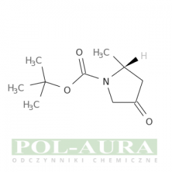 Kwas 1-pirolidynokarboksylowy, 2-metylo-4-okso-, ester 1,1-dimetyloetylowy, (2r)-/ 95% [1027775-28-5]