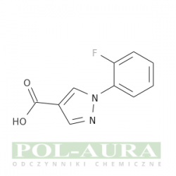 Kwas 1h-pirazolo-4-karboksylowy, 1-(2-fluorofenylo)-/ 95% [1134310-63-6]