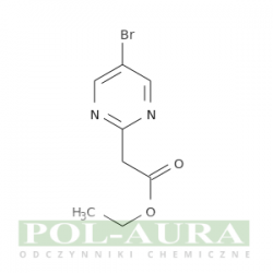 Kwas 2-pirymidynooctowy, 5-bromo-, ester etylowy/ 98% [1134327-91-5]