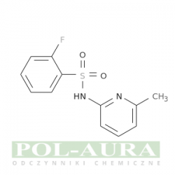 Benzenesulfonamide, 2-fluoro-N-(6-methyl-2-pyridinyl)-/ min. 95% [1136813-84-7]