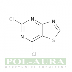 Tiazolo[4,5-d]pirymidyna, 5,7-dichloro-/ 95+% [1137278-39-7]