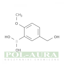 Boronic acid, B-[5-(hydroxymethyl)-2-methoxyphenyl]-/ min. 95% [1137339-94-6]
