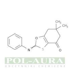 1,3-benzoksatiolo-4(5h)-on, 6,7-dihydro-6,6-dimetylo-2-(fenyloimino)-/ 98% [113760-29-5]