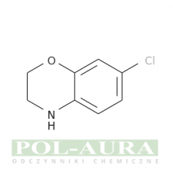 2h-1,4-benzoksazyna, 7-chloro-3,4-dihydro-/ 96% [113770-21-1]