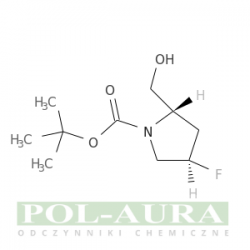 Kwas 1-pirolidynokarboksylowy, 4-fluoro-2-(hydroksymetylo)-, ester 1,1-dimetyloetylowy, (2s,4r)-/ 98% [1138324-48-7]