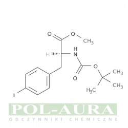 L-fenyloalanina, n-[(1,1-dimetyloetoksy)karbonylo]-4-jodo-, ester metylowy/ 98% [113850-76-3]