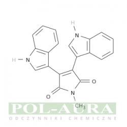 1h-pirolo-2,5-dion, 3,4-di-1h-indol-3-ilo-1-metylo-/ 98% [113963-68-1]