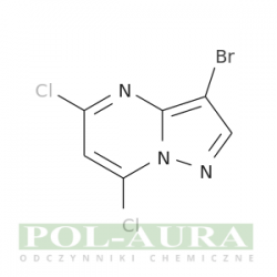 3-bromo-5,7-dichloropirazolo[1,5-a]pirymidyna/ 98% [114040-06-1]