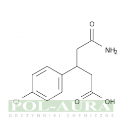 Kwas benzenopropanowy, ß-(2-amino-2-oksoetylo)-4-chloro-/ 95% [1141-23-7]