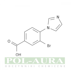 Kwas benzoesowy, 3-bromo-4-(1h-imidazol-1-ilo)-/ 95% [1141669-53-5]