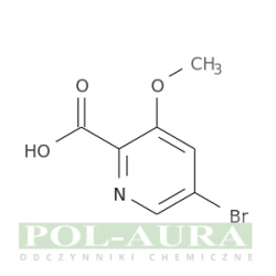 Kwas 2-pirydynokarboksylowy, 5-bromo-3-metoksy-/ 98% [1142191-66-9]