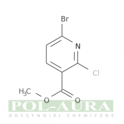 Kwas 3-pirydynokarboksylowy, 6-bromo-2-chloro-, ester metylowy/ 97% [1142192-03-7]