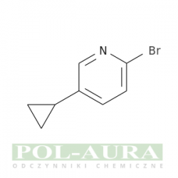 Pirydyna, 2-bromo-5-cyklopropylo-/ 97% [1142197-14-5]