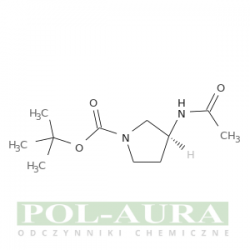 Kwas 1-pirolidynokarboksylowy, 3-(acetyloamino)-, ester 1,1-dimetyloetylowy, (3s)-/ 96% [114636-37-2]