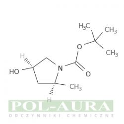 Kwas 1-pirolidynokarboksylowy, 4-hydroksy-2-metylo-, ester 1,1-dimetyloetylowy, (2s,4r)-/ 98% [114676-61-8]