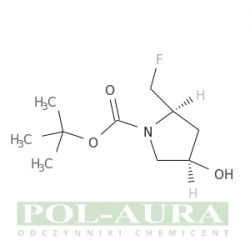 Kwas 1-pirolidynokarboksylowy, 2-(fluorometylo)-4-hydroksy-, ester 1,1-dimetyloetylowy, (2r-cis)- (9ci)/ 95% [114676-97-0]