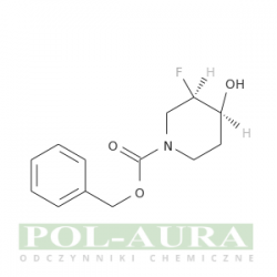 Kwas 1-piperydynokarboksylowy, 3-fluoro-4-hydroksy-, ester fenylometylowy, (3r,4s)-/ 97% [1147112-66-0]