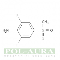 Benzenamina, 2,6-difluoro-4-(metylosulfonylo)-/ 95% [1147557-74-1]
