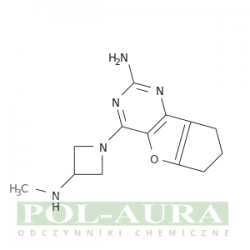 6H-Cyclopenta[4,5]furo[3,2-d]pyrimidin-2-amine, 7,8-dihydro-4-[3-(methylamino)-1-azetidinyl]-/ 95% [1148115-99-4]