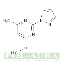 Pirymidyna, 4-metoksy-6-metylo-2-(1h-pirazol-1-ilo)-/ 95% [114833-96-4]