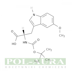 L-tryptofan, n-[(1,1-dimetyloetoksy)karbonylo]-5-metoksy-/ 97% [114903-30-9]