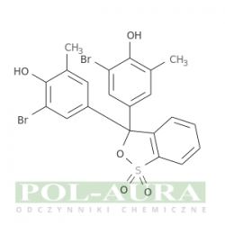 Fenol, 4,4'-(1,1-dioksydo-3h-2,1-benzoksatiolo-3-ylideno)bis[2-bromo-6-metylo- [115-40-2]