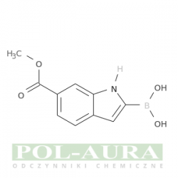 Kwas 1h-indolo-6-karboksylowy, 2-borono-, 6-ester metylowy/ 97% [1150114-47-8]