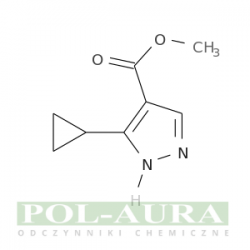 Kwas 1h-pirazolo-4-karboksylowy, 3-cyklopropylo-, ester metylowy/ 98% [1150164-05-8]