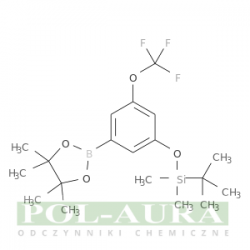 1,3,2-Dioxaborolane, 2-[3-[[(1,1-dimethylethyl)dimethylsilyl]oxy]-5-(trifluoromethoxy)phenyl]-4,4,5,5-tetramethyl-/ 97% [1150271-36-5]