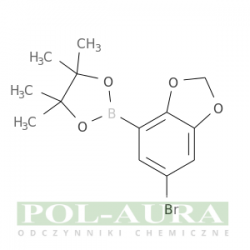 1,3-benzodioksol, 6-bromo-4-(4,4,5,5-tetrametylo-1,3,2-dioksaborolan-2-ylo)-/ 98% [1150271-54-7]