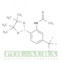 Acetamid, n-[2-(4,4,5,5-tetrametylo-1,3,2-dioksaborolan-2-ylo)-5-(trifluorometylo)fenylo]-/ 98% [1150271-57-0]