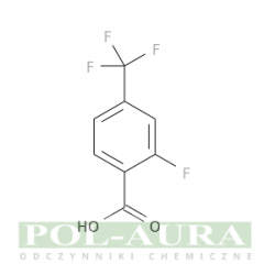 Kwas benzoesowy, 2-fluoro-4-(trifluorometylo)-/ 98% [115029-24-8]