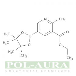 Kwas 3-pirydynokarboksylowy, 2-metylo-5-(4,4,5,5-tetrametylo-1,3,2-dioksaborolan-2-ylo)-, ester etylowy/ 98% [1150561-58-2]