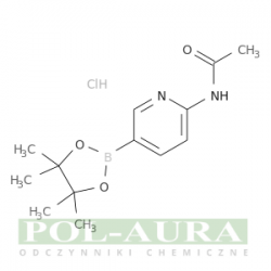 Acetamide, N-[5-(4,4,5,5-tetramethyl-1,3,2-dioxaborolan-2-yl)-2-pyridinyl]-, hydrochloride (1:1)/ 97% [1150561-64-0]