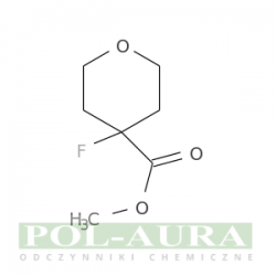 2H-Pyran-4-carboxylic acid, 4-fluorotetrahydro-, methyl ester/ 97% [1150617-60-9]