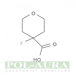 Kwas 2h-pirano-4-karboksylowy, 4-fluorotetrahydro-/ 97% [1150617-62-1]