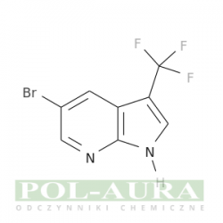 1h-pirolo[2,3-b]pirydyna, 5-bromo-3-(trifluorometylo)-/ 98% [1150618-36-2]
