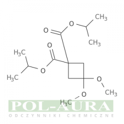 Kwas 1,1-cyklobutanodikarboksylowy, 3,3-dimetoksy-, 1,1-bis(1-metyloetylo) ester/ 95% [115118-68-8]