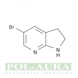 1h-pirolo[2,3-b]pirydyna, 5-bromo-2,3-dihydro-/ 98% [115170-40-6]