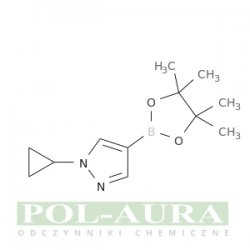 1h-pirazol, 1-cyklopropylo-4-(4,4,5,5-tetrametylo-1,3,2-dioksaborolan-2-ylo)-/ 97% [1151802-22-0]