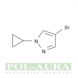1h-pirazol, 4-bromo-1-cyklopropylo-/ 98% [1151802-23-1]