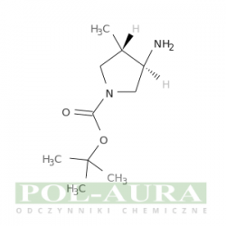 Kwas 1-pirolidynokarboksylowy, 3-amino-4-metylo-, ester 1,1-dimetyloetylowy, (3r,4s)-rel-/ 97% [1152113-30-8]