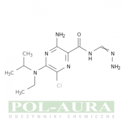 2-pirazynokarboksyamid, 3-amino-n-(aminoiminometylo)-6-chloro-5-[etylo(1-metyloetylo)amino]-/ 95% [1154-25-2]