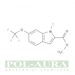 Kwas 1h-indolo-2-karboksylowy, 6-(trifluorometoksy)-, ester metylowy/ 98% [1154319-87-5]